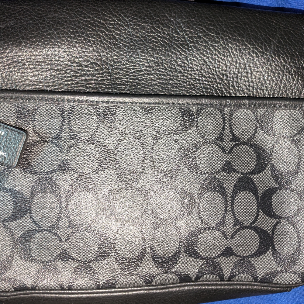 Coach X Jean-RARE Michel Basquiat NY Track Crossbody Messenger Bag NOW ONLY $350 - Picture 9 of 15